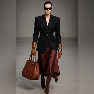 👜 Tote - Chic Woven Vegan Leather – A Timeless Statement Piece!